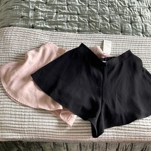 Tobi shorts two pairs NWT